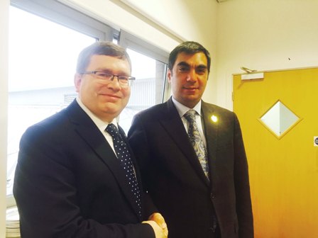 Elmar Qasımov&nbsp;Heriot Vatt Universitetində