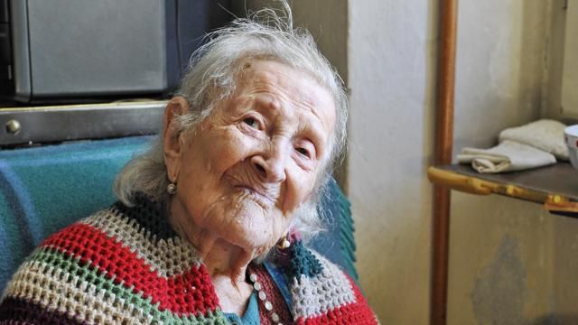 Avropanın ən yaşlı qadını qocalar evində öldü