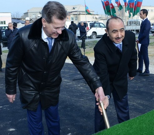 Bakıda Həştərxan Biznes Mərkəzinin təməli qoyulub