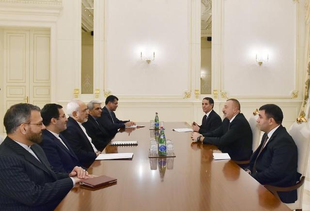 Prezident İranın xarici işlər nazirini qəbul edib - Yenilənib