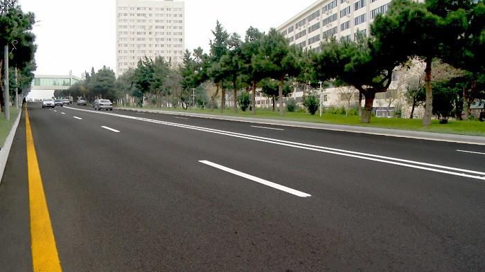 Binəqədiyə gedən yol təmir edildi 