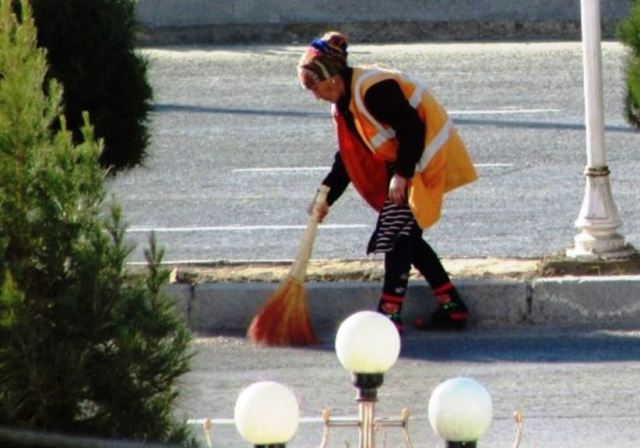 Bakını zibilləyən ağaclar - Süpürgəçilər də bezib   