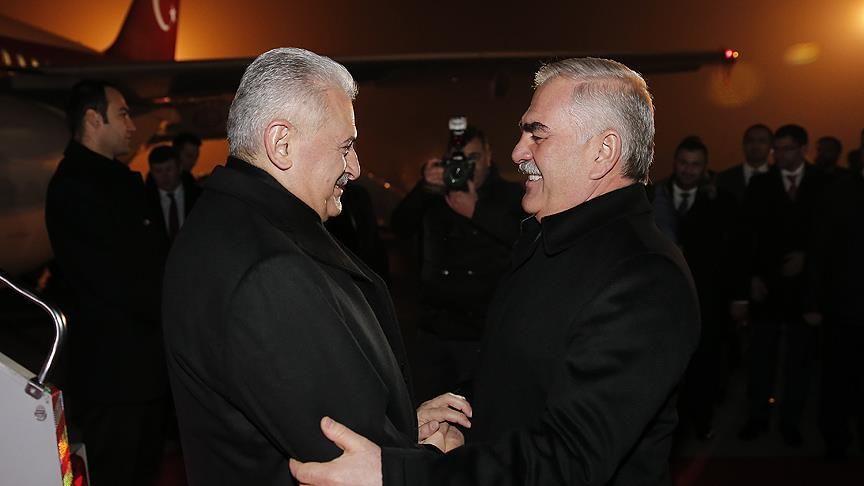Binali Yıldırım Naxçıvana gəldi