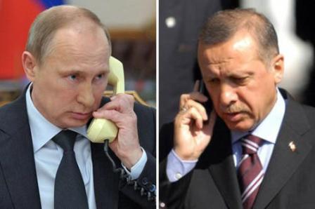 Putinlə Ərdoğan telefonda Qüdsü müzakirə etdilər