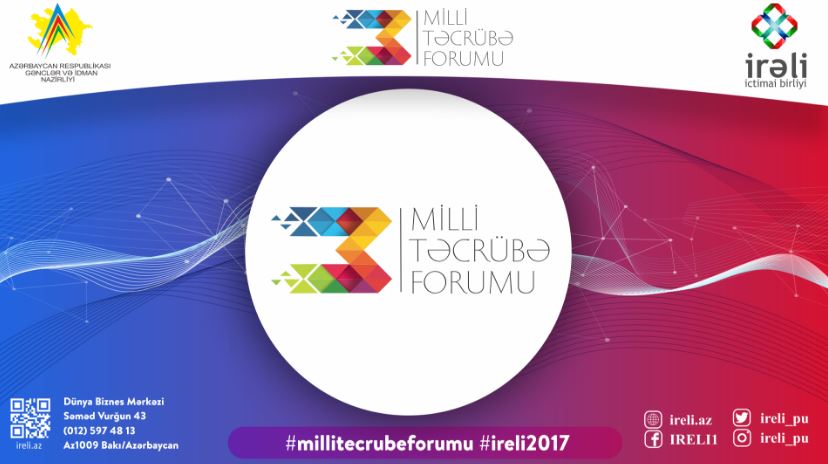 “İrəli”də Milli Təcrübə Forumu başlayır