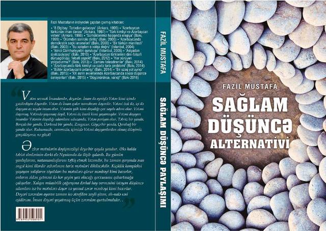 Fazil Mustafanın yeni kitabı çapdan çıxdı
