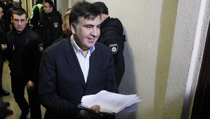 Saakaşvili Ukraynada yeni qalmaqal yaşadı