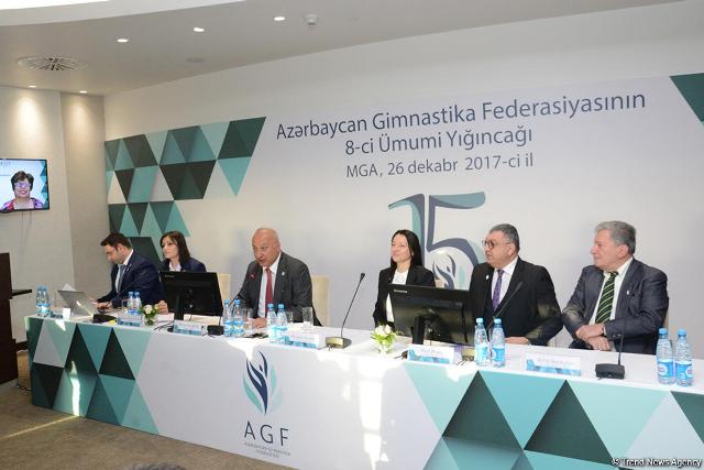 Gimnastika Federasiyasının 15 illiyi ilə bağlı yığıncaq keçirilib