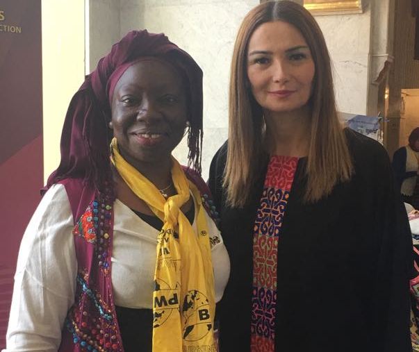 Qənirə Paşayeva Afrika qadınlarına Azərbaycan həqiqətlərindən danışdı