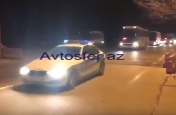 General göstəriş verdi, yol polisi hərəkətə keçdi – Azərbaycanda ilk – VİDEO