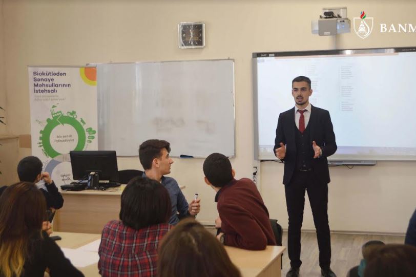 Bakı Ali Neft Məktəbinin tələbəsi Gənclər Fondunun qrant layihəsini reallaşdırdı