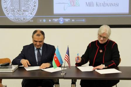 Azərbaycan Milli Kitabxanası ilə Los-Anceles Universitet kitabxanası əməkdaşlıq edəcək 