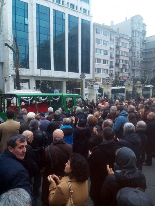 Əhməd Ağaoğlunun nəvəsi dəfn edildi - Foto 