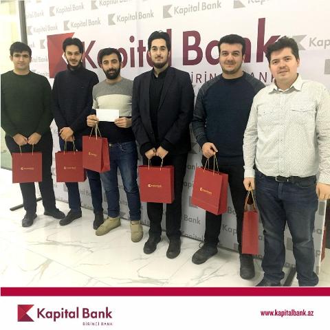 Kapital Bank “Breyn Rinq”in qalib komandasını mükafatlandırıb