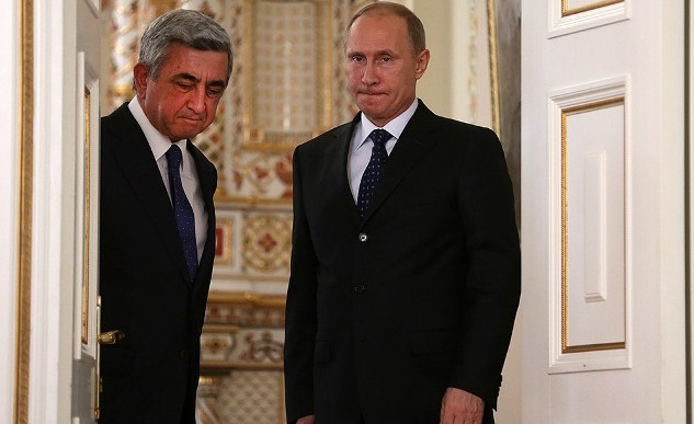Sarkisyan Putini təqlid edir