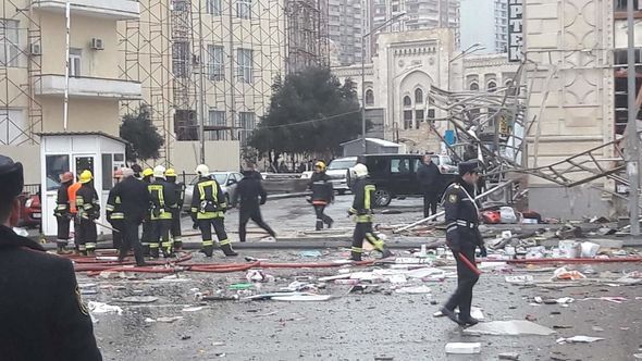 Bakının mərkəzində partlayış: 1 yaralı - YENİLƏNİB