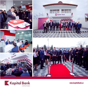 Kapital Bank-ın yenilənən Füzuli filialı istifadəyə verildi