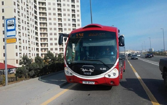 125 saylı avtobusun yolu dəyişdi - İndi “Jurnalistlər evi”nin yanından keçir
