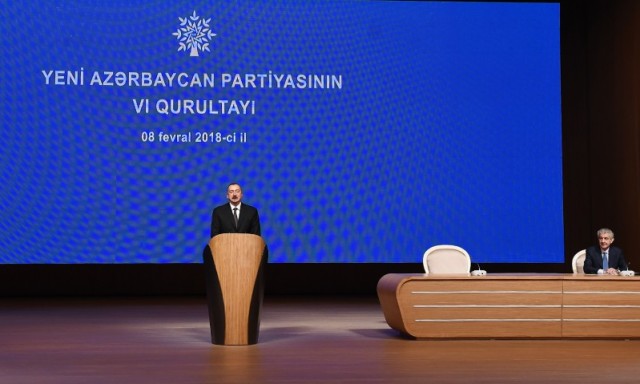 Bakıda YAP-ın VI qurultayı keçirilir   