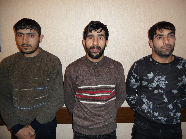 Daha bir oğru dəstəsi tutuldu