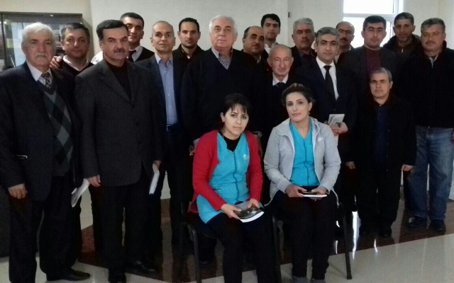 Deputat tanınmışlarla bağlı təqdimatda - FOTO  