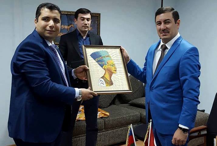 Misirli diplomat Azərbaycan QHT-ləri ilə əməkdaşlığı müzakirə etdi  