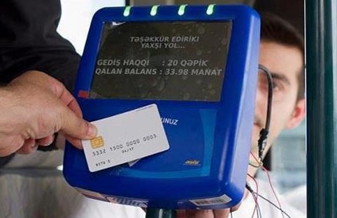 Daha bir marşrut xətti kart sisteminə keçdi