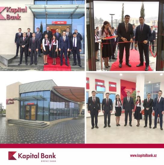 Kapital Bank-ın yeni Şimal filialı istifadəyə verildi