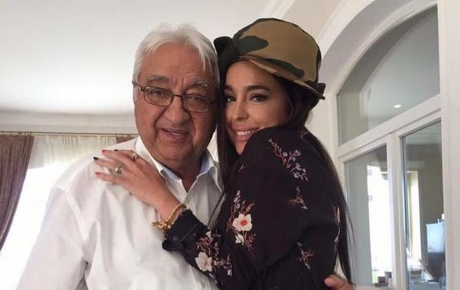 Leyla Əliyeva babasını belə təbrik etdi