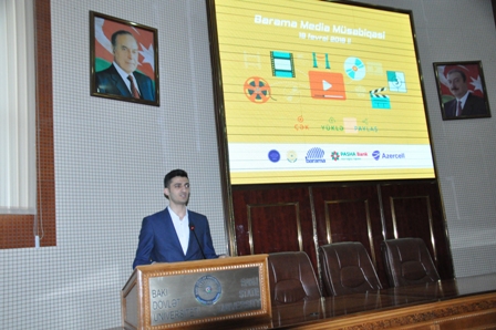 BDU-da “Science via Media” layihəsinin mükafatlandırma mərasimi