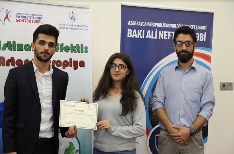 Bakı Ali Neft Məktəbinin daha bir tələvəsi qrant layihəsini uğurla icra edib