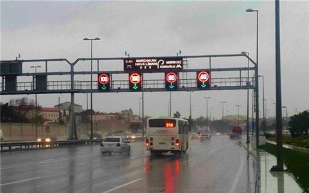 Bakıda sürət həddi aşağı salındı