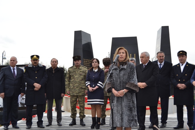 Horadizdə Xocalı soyqırımı abidəsinin açılışı olub - FOTOLAR