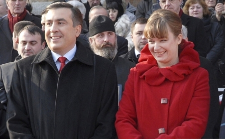 Saakaşvilinin xanımı sabah Bakıya GƏLİR 