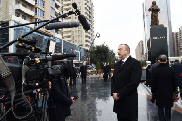 İlham Əliyev: “Bu faciənin heç vaxt təkrarlanmaması üçün Azərbaycan daha güclü olmalıdır”