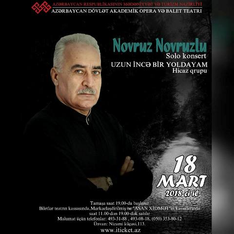 Novruz Novruzlu tamaşaçıları Eşqin səfasına dəvət edir - Opera Teatrında təsəvvüf musiqisi 
