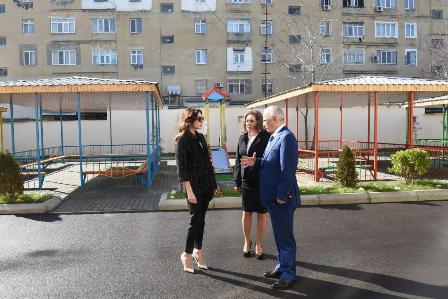 Birinci vitse-prezident körpələr evi-uşaq bağçasının açılışında