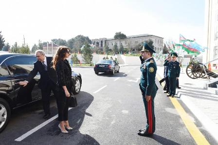 Mehriban Əliyeva Xüsusi Məktəbin yeni tədris korpusunda - FOTOLAR