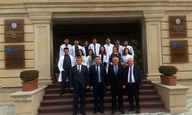 Tələbələr baytarlıq xidməti ilə tanış oldular