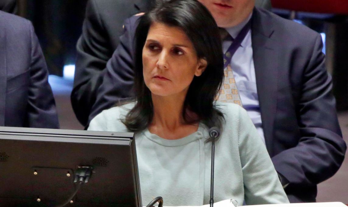 Nikki Heyli: “ABŞ Suriyaya zərbə endirməyə hazırdır”