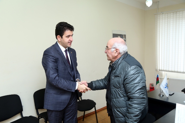 Naqif Həmzəyev seçiciləri ilə görüşüb - FOTO