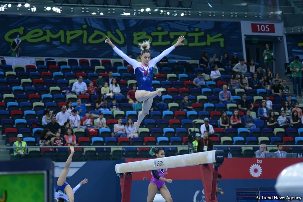 Azərbaycanlı gimnastlar Dünya Kubokunda finala çıxıb