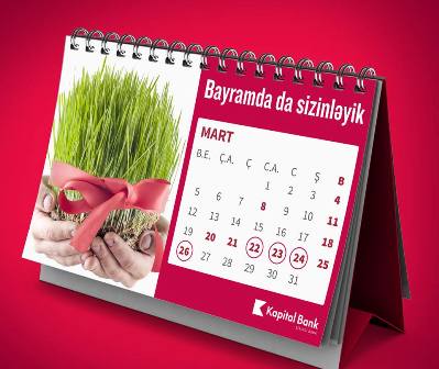 Kapital Bank bayram g&uuml;nlərində xidmət g&ouml;stərəcək