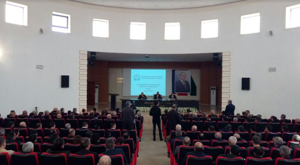 Göyçayda zona müşavirəsi keçirilib