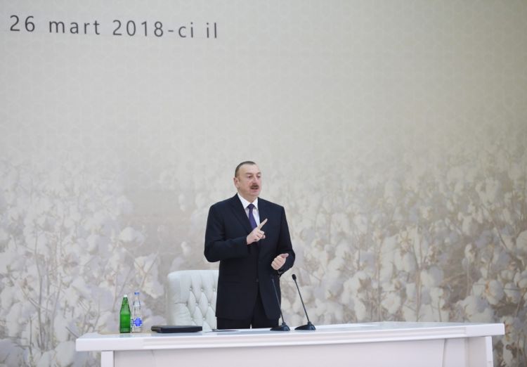 Prezident: “Ərzaq təhlükəsizliyi məsələlərinin həllində çox ciddi uğurlara nail olmuşuq”
