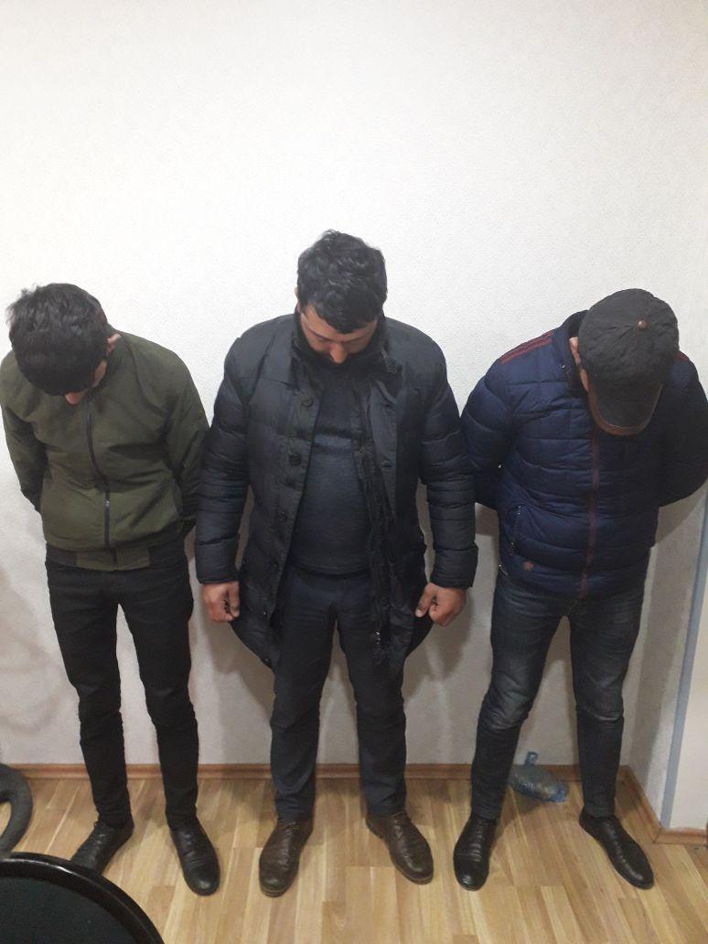 Şabranda oğurluq edən Sumqayıt sakinləri tutuldu