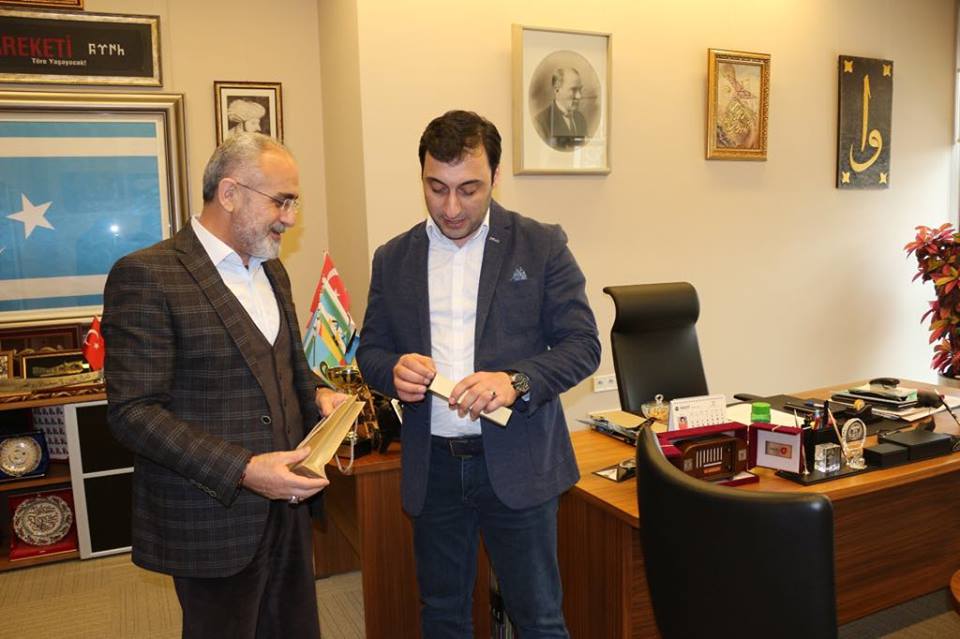 2018 Hərəkatının rəhbəri Xəyal Rza Türkiyədə görüşlər keçirib - FOTOLAR
