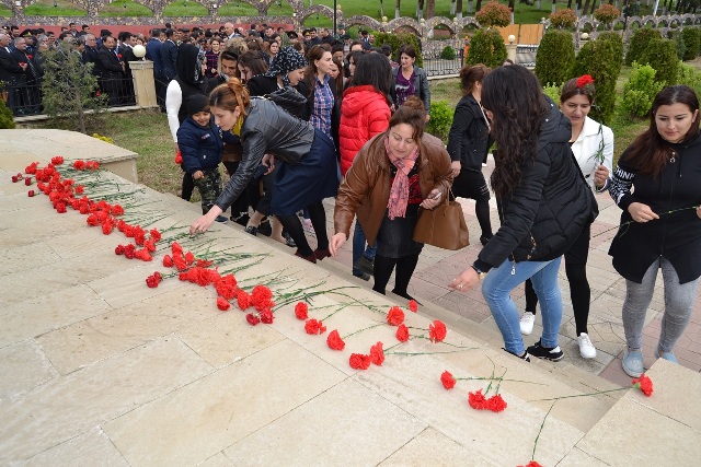 Cəbhə bölgəsində 31 mart soyqırımının qurbanları anıldı