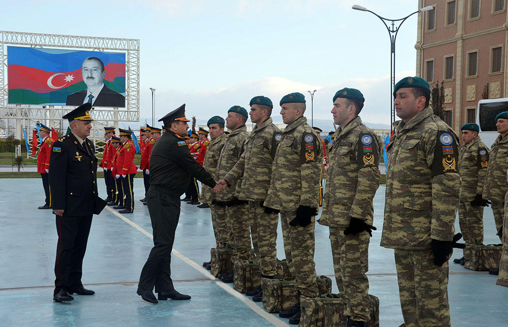 Sülhməramlılarının bir qrupu Əfqanıstana yola salınıb
