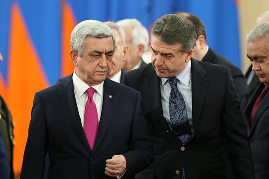 Ermənilər Sarkisyanı baş nazir görmək istəmir